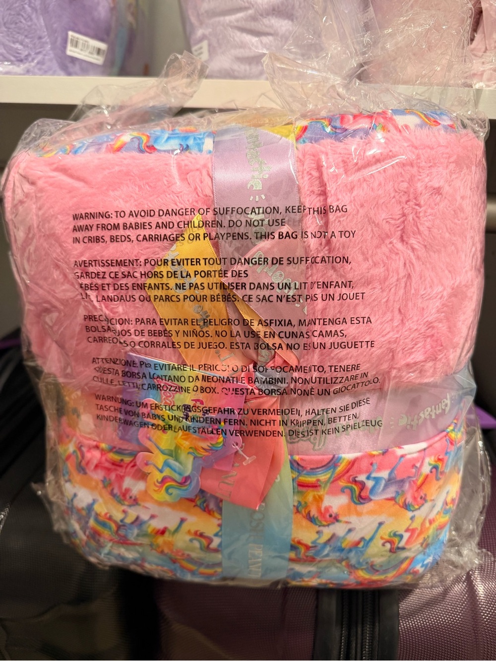 Posh Peanut Lisa Frank Magic Markie Unicorn Luxe Plush Patoo